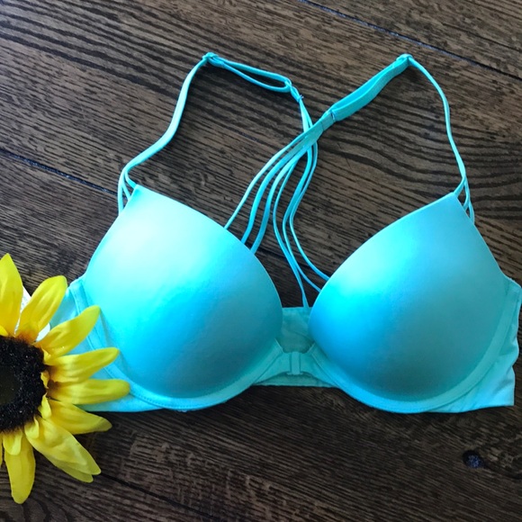 Victoria's Secret Other - MINT GREEN VS PUSH-UP BRA--size 34C